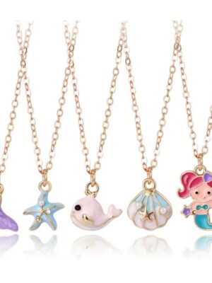 Mermaid Ocean Themed Party Favors Necklaces