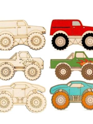 Monster Truck Craft Party Favors
