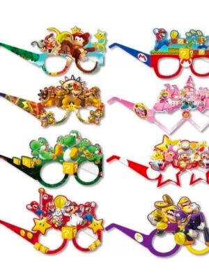 Super Mario Paper Glasses