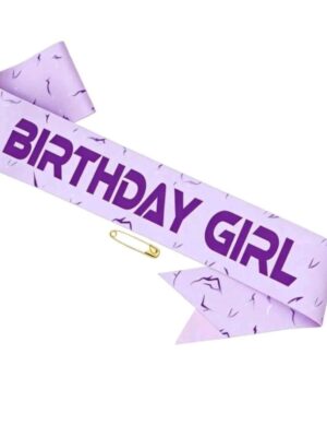 Pretty Party Shop 5 Birthday Girl Sash