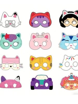 Gabby Paper Masks 12 Piece