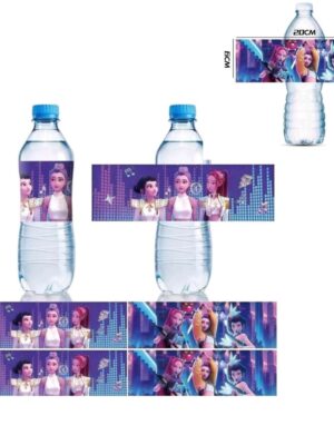 Kpop Waterbottle Labels