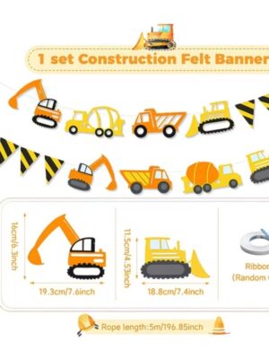 Construction Felt Bunting