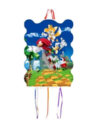Pretty Party Shop 3 Sonic Themed Pullstring Pinata