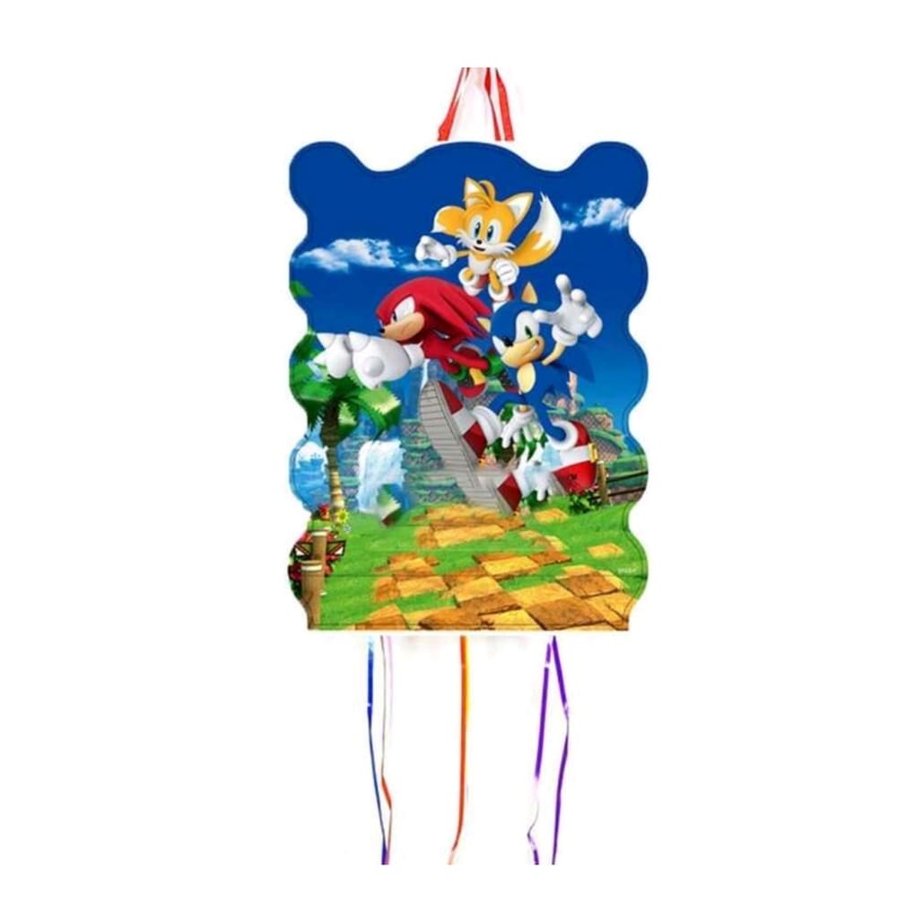 Sonic-themed pull-string piñata 1 Sonic Themed Pullstring Pinata
