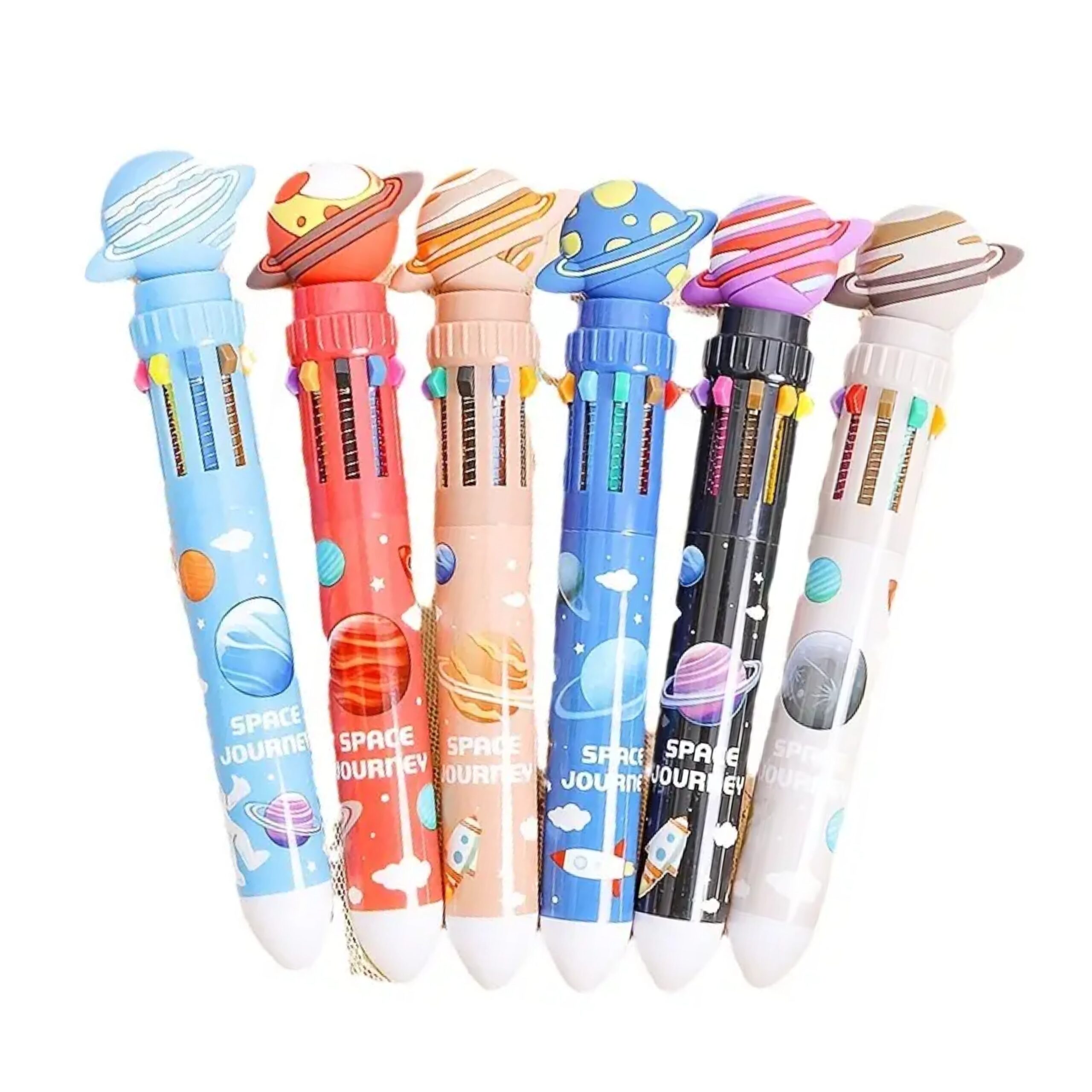 Space Themed Party Favors Multicolour Pens Assorted Designs – 6 Piece 1 Space Party Favors Multicolour Pens 6 Piece