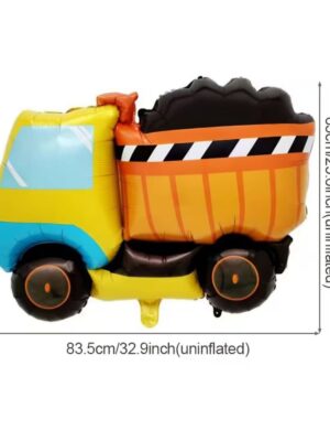 Construction Dump Truck Foil Balloon 1 Piece