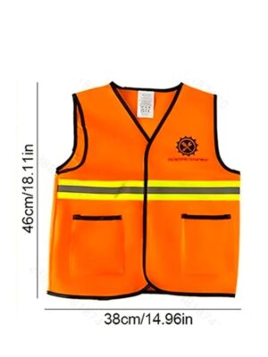 Construction Role Play Vest With Pockets