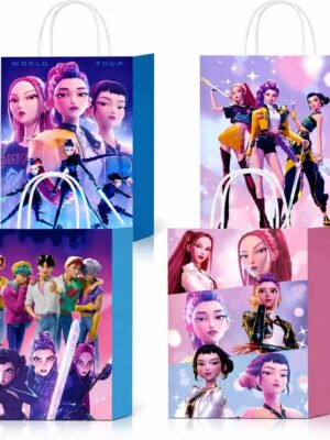 Kpop Themed Favor Bags With Handles