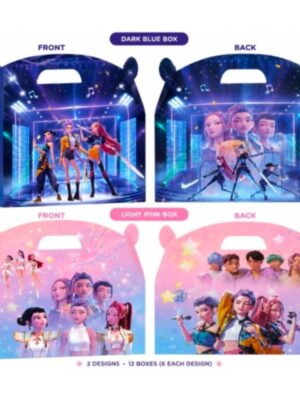 Pretty Party Shop 4 Kpop Themed Favor Boxres 6 piece