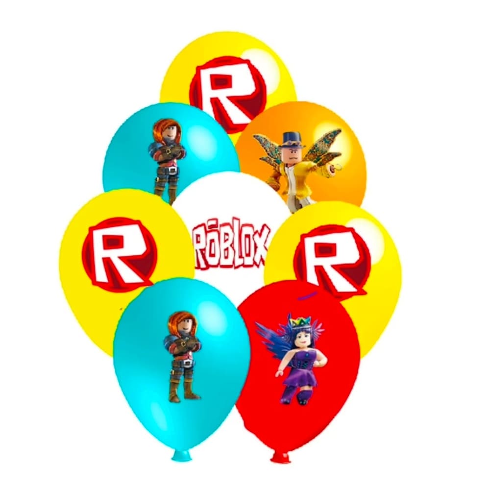 Roblox Themed Latex Balloons – 12 Piece 1 Roblox Themed Latex Baloons