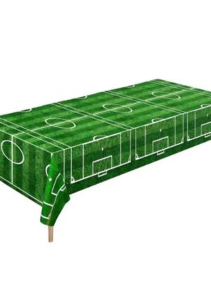Pretty Party Shop 3 Soccer Field Themed Plastic Table Cloth