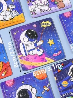 Space Party Favors Mini Puzzles 6 Piece