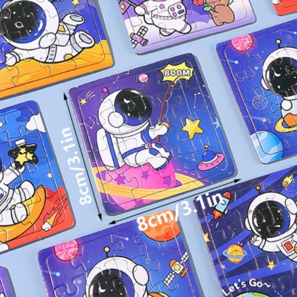 Space Party Favors Mini Puzzles – 6 Piece 1 Space Party Favors Mini Puzzles 6 Piece