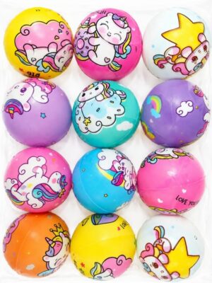Unicorn Party Favors Stress Balls 6 Piece