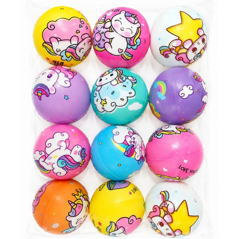 Unicorn Party Favors Stress Balls – 6 Piece 1 Unicorn Party Favors Stress Balls 6 Piece