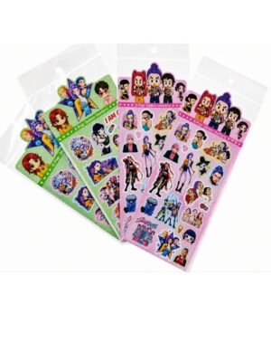 K Pop Party Favors Assorted Stickers – 6 Sheets (1)
