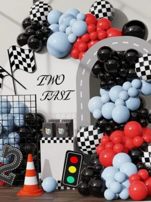 Pretty Party Shop 10 Race Car DIY Balloon Arch