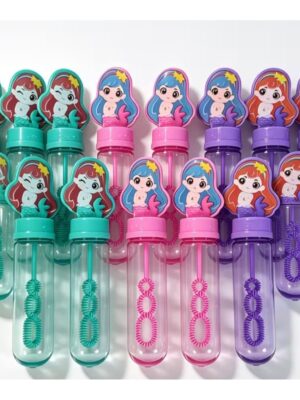 Mermaid Party Favors Empty Bubble Wands