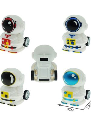 Space Party Favours Mini Austronaut Pull Back Cars